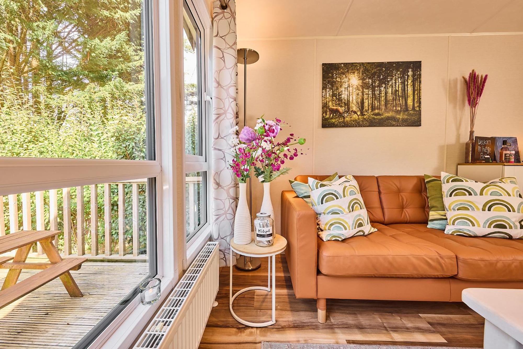 Chalet Huisje Bella Op De Veluwe Max 2 Volwassene Beekbergen Kültér fotó